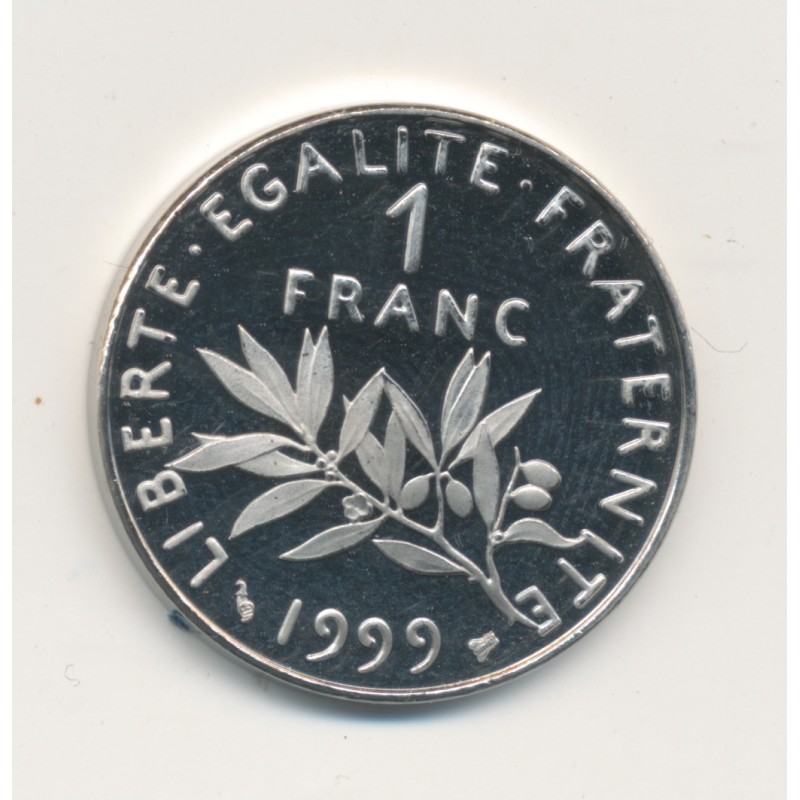 1 Franc Semeuse - 1999 - nickel - Belle épreuve