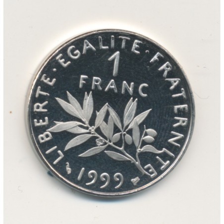 1 Franc Semeuse - 1999 - nickel - Belle épreuve