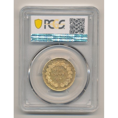 40 Francs Or - Louis Philippe I - 1834 L Bayonne - PCGS AU58