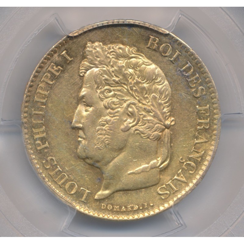 40 Francs Or - Louis Philippe I - 1834 L Bayonne - PCGS AU58