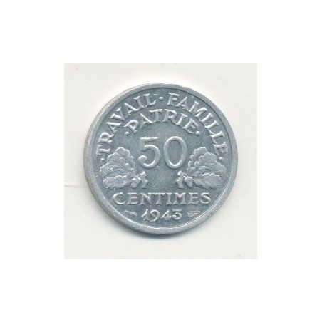 50 Centimes Francisque - 1943