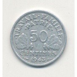 50 Centimes Francisque - 1943 B