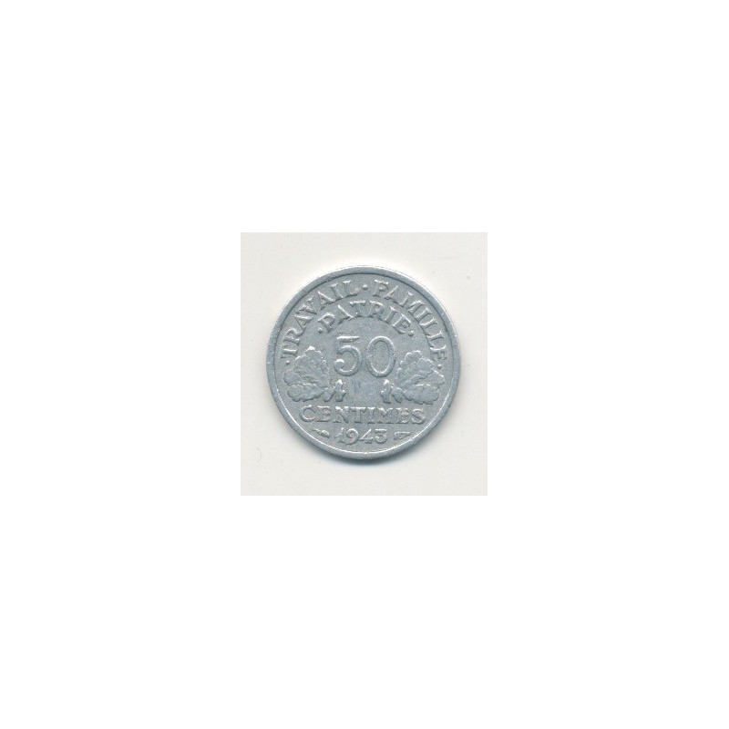 50 Centimes Francisque - 1943 B