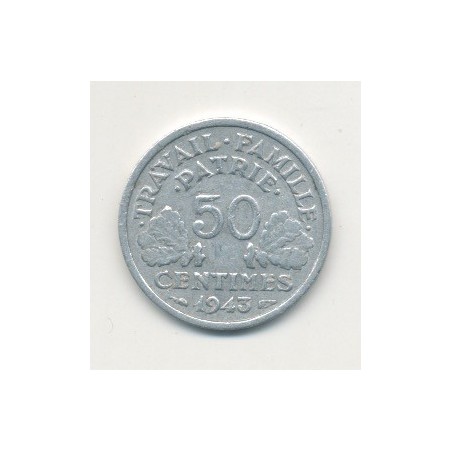 50 Centimes Francisque - 1943 B
