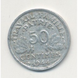 50 Centimes Francisque - 1944 C
