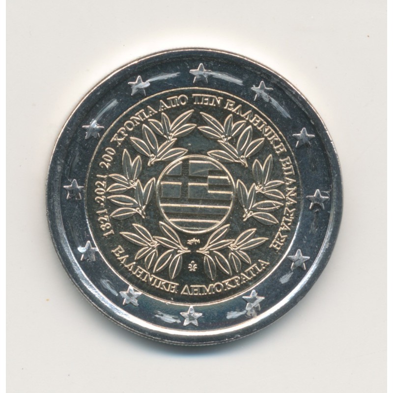 2€ Grece 2021 - 200 ans de la Révolution grecque