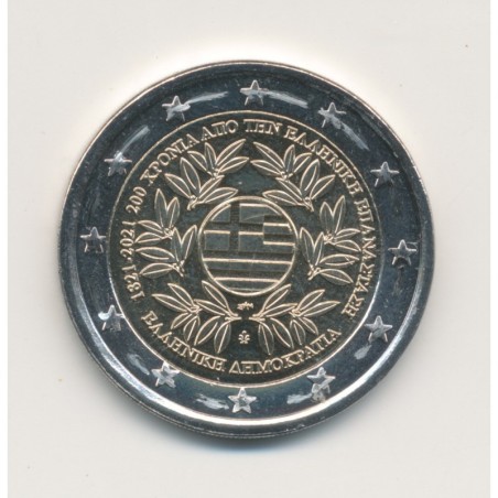 2€ Grece 2021 - 200 ans de la Révolution grecque