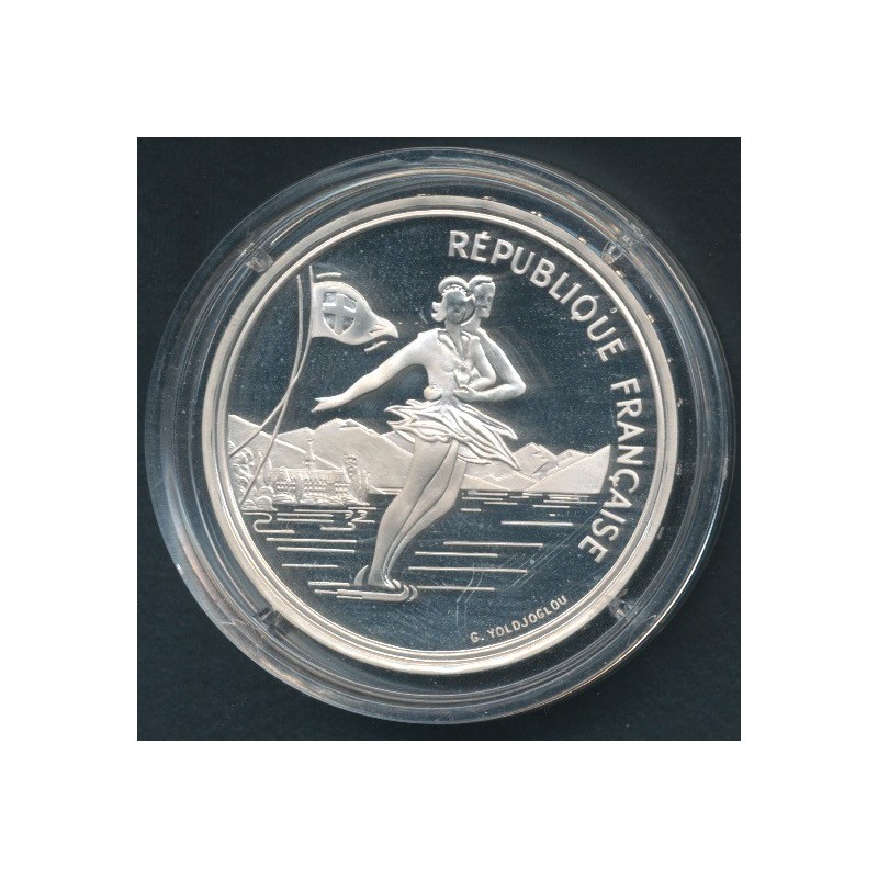 100 Francs JO Partinage artistique 1989
