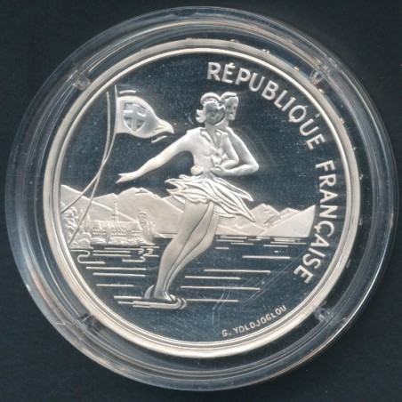 100 Francs JO Partinage artistique 1989