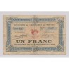 Dept 10 - 1 Franc 1918 - Troyes - série 187 - TB