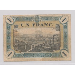 1 Franc 1918 - Région économique du Centre - série 109 - TB 2