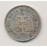 Jeton Maçonnique - Conseil de la loge de la clémente amitié - Orient de paris - 1834 - argent - SUP+
