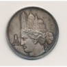 Jeton - Société centrale des architectes - argent - poiçon main - 1845-1860 - SPL
