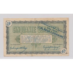 Dept 90 - 50 Centimes 1918 - Belfort - série 112 - TB+ 2