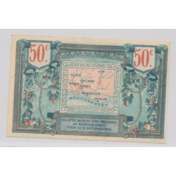 50 Centimes 1918 - Région provençale - série X - SUP 2