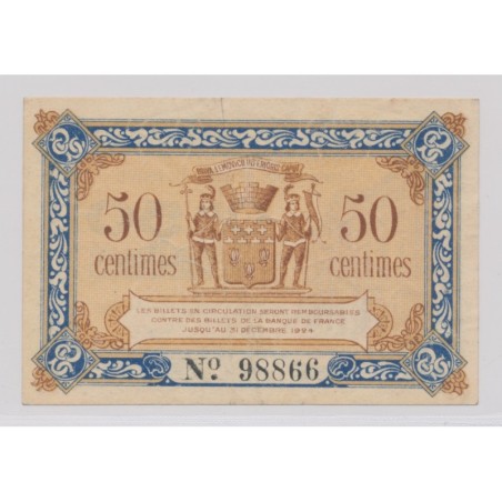 Dept19 - 50 Centimes ND - Brive - TTB