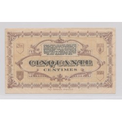 Dept39 - 50 Centimes 1925 - Lons le saunier - Série C-M - TTB 2