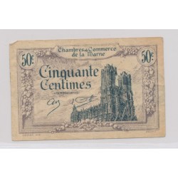 Dept51 - 50 Centimes 1920 - La Marne - TB+