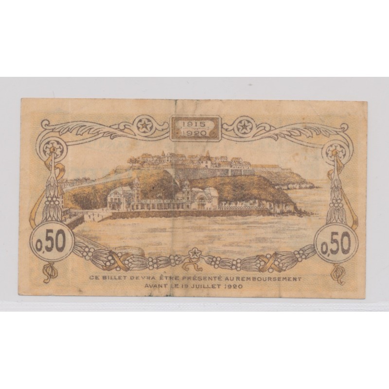 Dept50 - 50 centimes 1916 - Granville - TTB