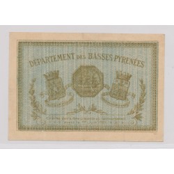 Dept64 - 50 Centimes 1916 - Bayonne - Série O - TTB 2