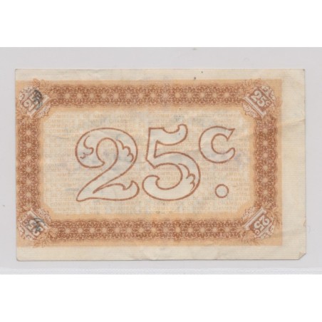 Dept54 - 25 Centimes 1918 - Nancy - TB