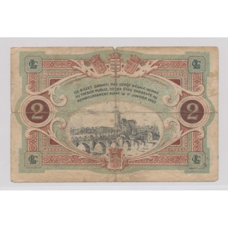 Dept87 - 2 Francs 1918 - Limoges - TB