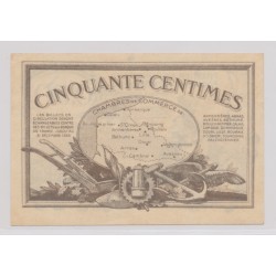 Dept 59/62 - 50 Centimes 1918 - Nord et Pas de calais - série D - TTB+ 2