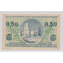 Dept62 - 50 Centimes ND 1923 - Arras - TTB 2