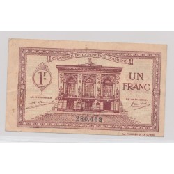 Dept80 - 1 Franc 1922 - Amiens - TTB