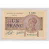 Dept75 - 1 Franc 1922 - Paris - TTB