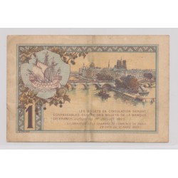 Dept75 - 1 Franc 1920 - Paris - TTB 2
