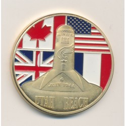 Médaille - Utah Beach - D-Day - 6 juin 1944 - 40mm
