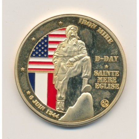 Médaille - Sainte mère l'église - D-Day - 6 juin 1944 - 40mm