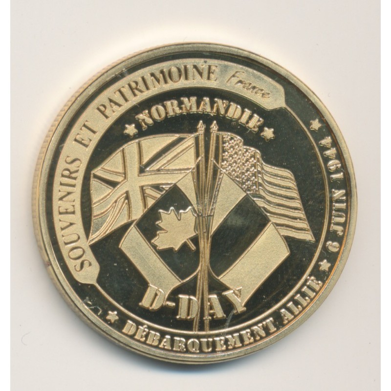 Médaille - Ste mère l'église - D-Day débarquement allié - 6 juin 1944 - 34mm