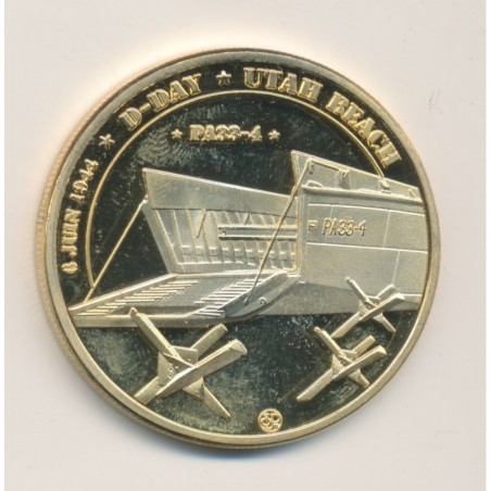 Médaille - Utah Beach - D-Day - 6 juin 1944 - 40mm