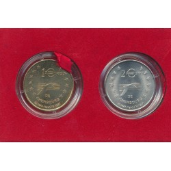 Coffret - 1 et 2 Euro - Cherbourg - 1997