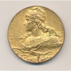 Médaille - Concours musical - Lizy sur ourcq - 26 mai 1895 - bronze - 36mm 
