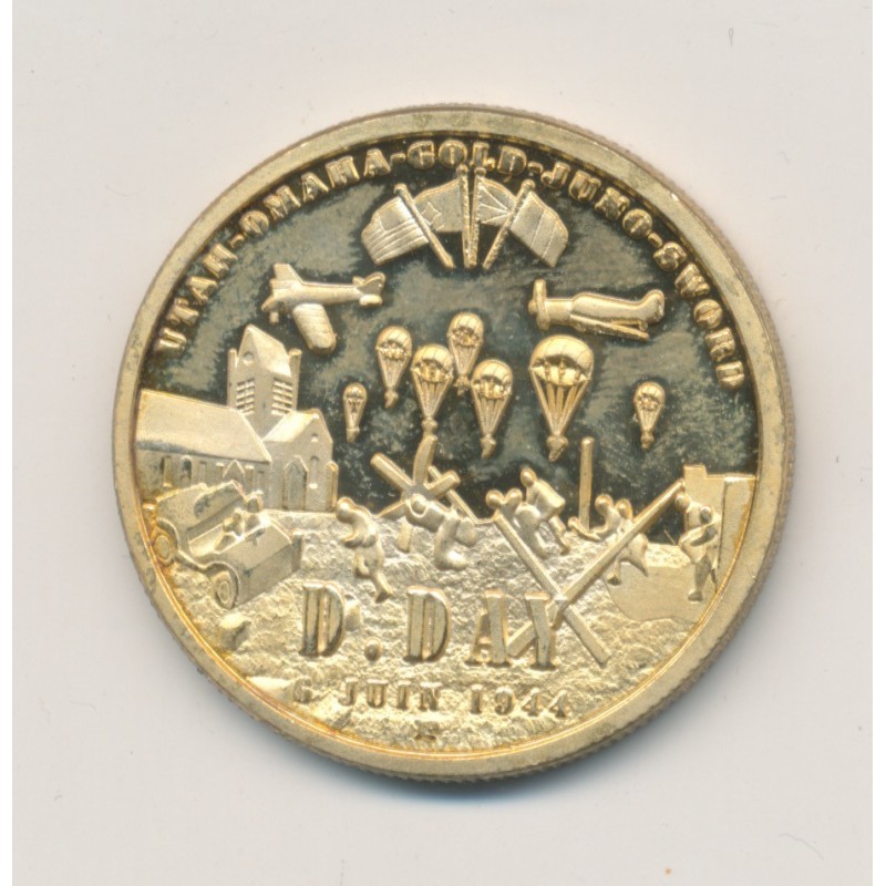 Médaille - parachutistes - D-Day - 6 juin 1944 - 31mm