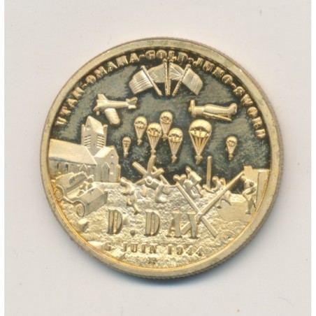 Médaille - parachutistes - D-Day - 6 juin 1944 - 31mm