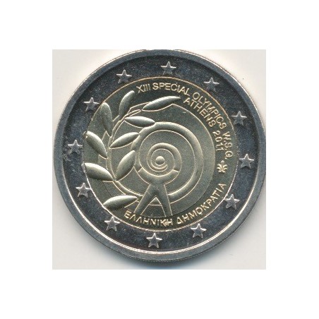 2€ Grece - 2011 - 13e JO spéciaux Athènes 