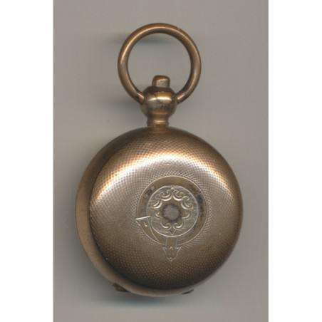Porte Louis - 20 Francs Or - avec motif - métal doré - Ref10 