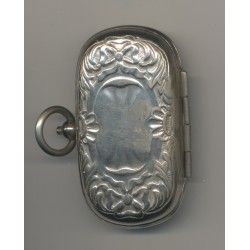 Porte Louis - 10 et 20 Francs Or - motif - métal argenté - Ref16