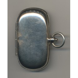 Porte Louis - 10 et 20 Francs Or - motif - métal argenté - Ref16 2