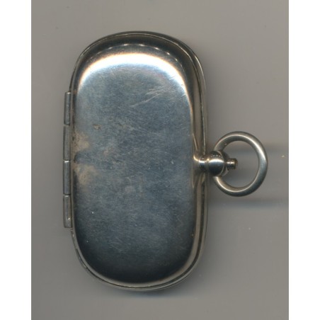 Porte Louis - 10 et 20 Francs Or - motif - métal argenté - Ref16