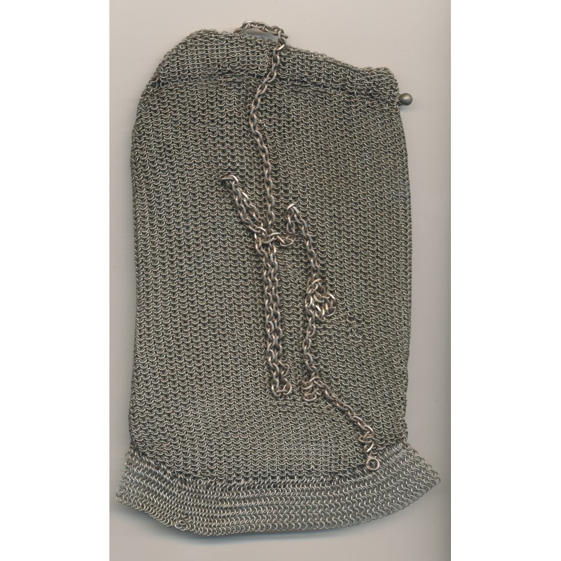 Sac en maille - argent - 115g - Ref26