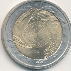 2€ Italie - 2004 - programme mondial alimentaire