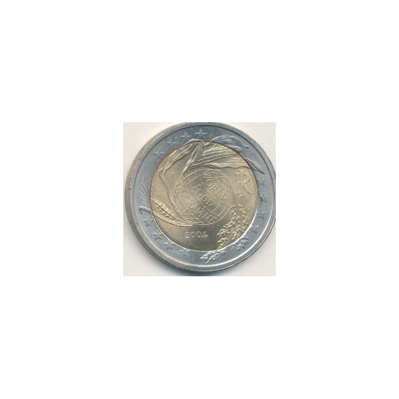 2€ Italie - 2004 - programme mondial alimentaire