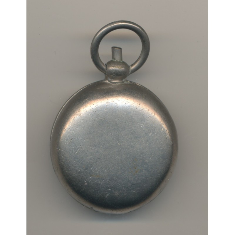 Porte Louis - 20 Francs Or - métal argenté - motif - Ref33