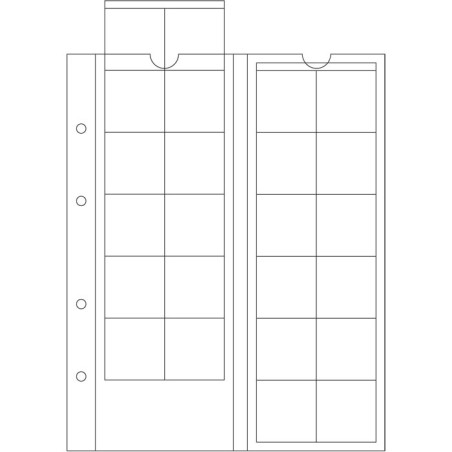 Feuilles Optima 24 Cases