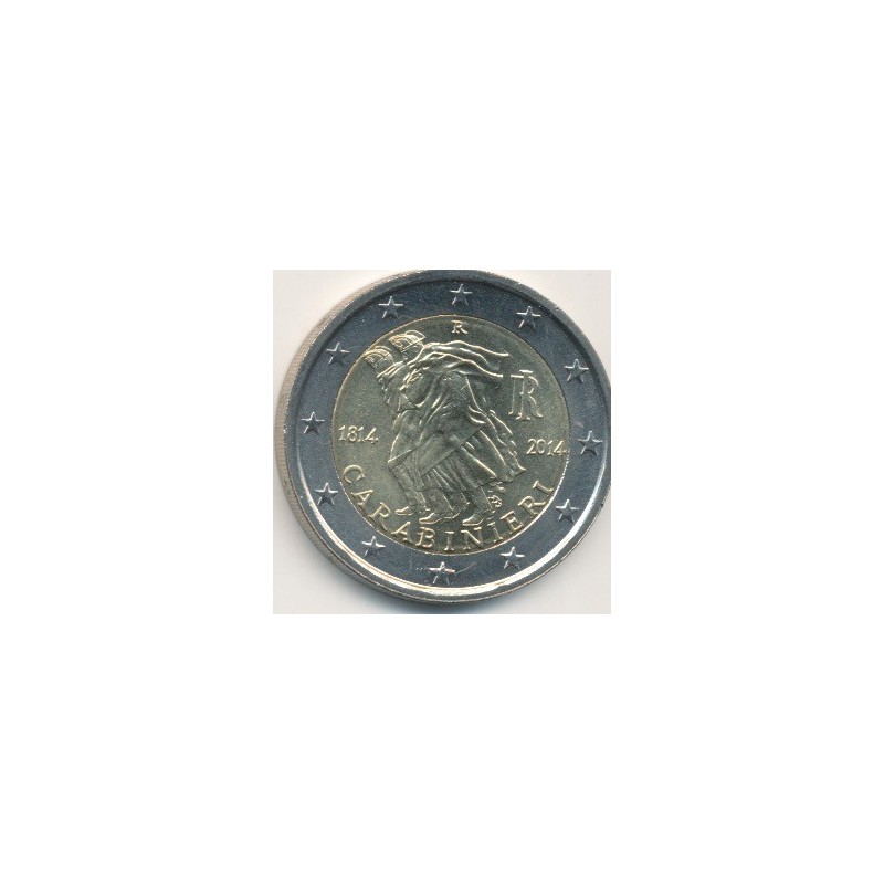 2€ Italie - 2014 - Carabinieri